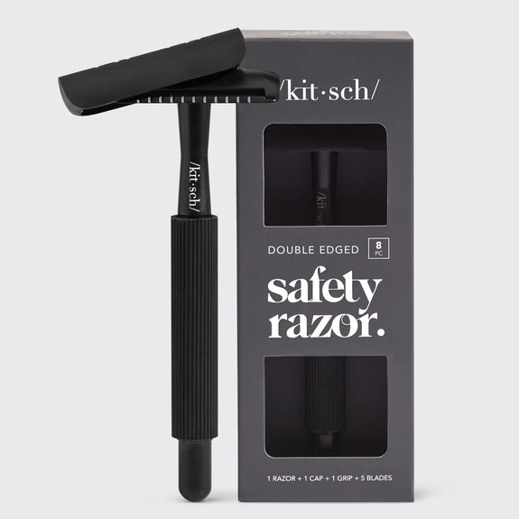 KITSCH Perfect Glide Safety Razor BLACK