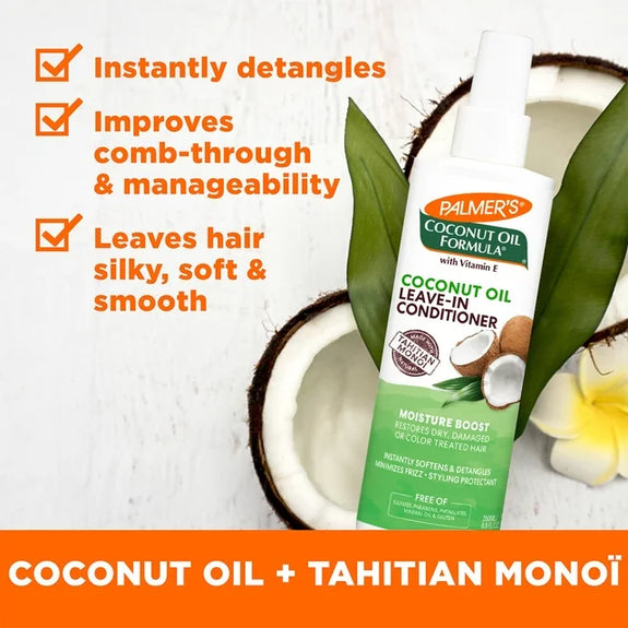 Palmer's Coconut Oil Formula Moisture Boost Leave-in Conditioner, 8.5 oz.