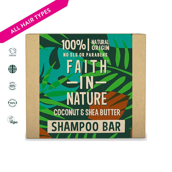 FAITH IN NATURE  COCONUT SHAMPOO BAR