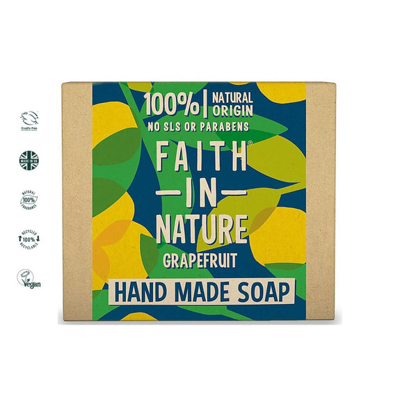 FAITH IN NATURE GRAPEFRUIT 100GR SOAP