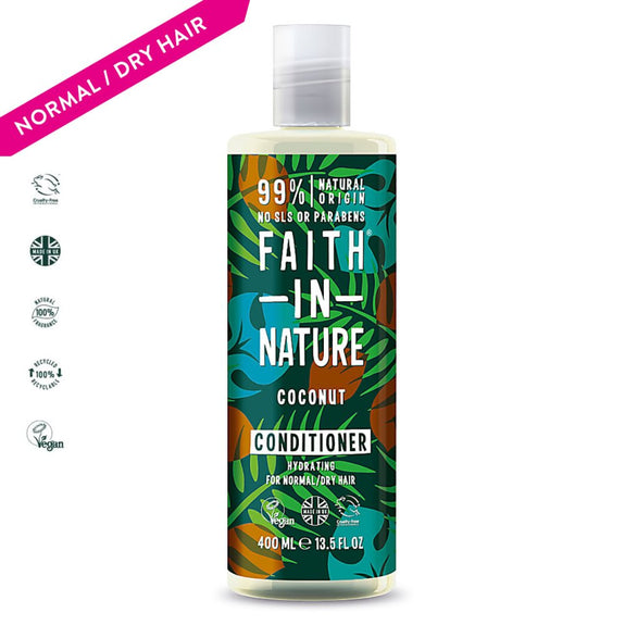 FAITH IN NATURE COCONUT  CONDITIONER 400ML