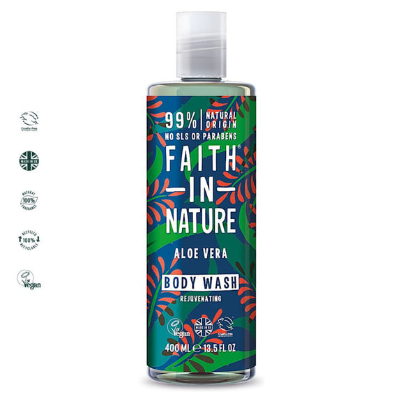 FAITH IN NATURE  ALOE VERA  BODYWASH 400ML