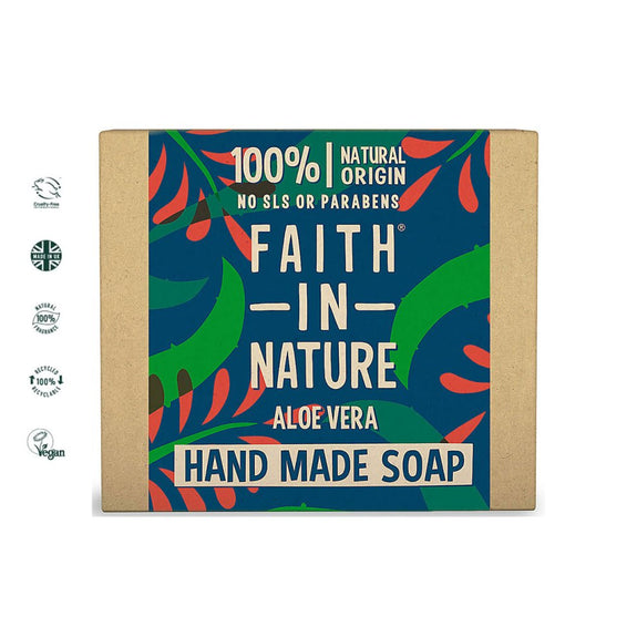 FAITH IN NATURE ALOE VERA 100G SOAP