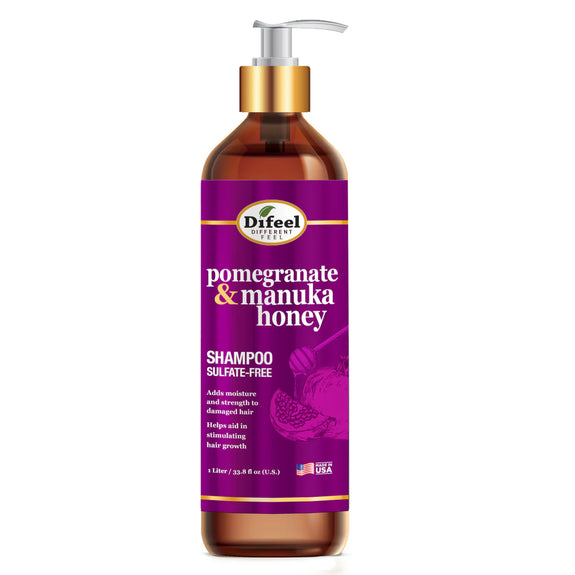 DIFEEL POMEGRANATE & MANUKA HONEY SULFATE-FREE SHAMPOO