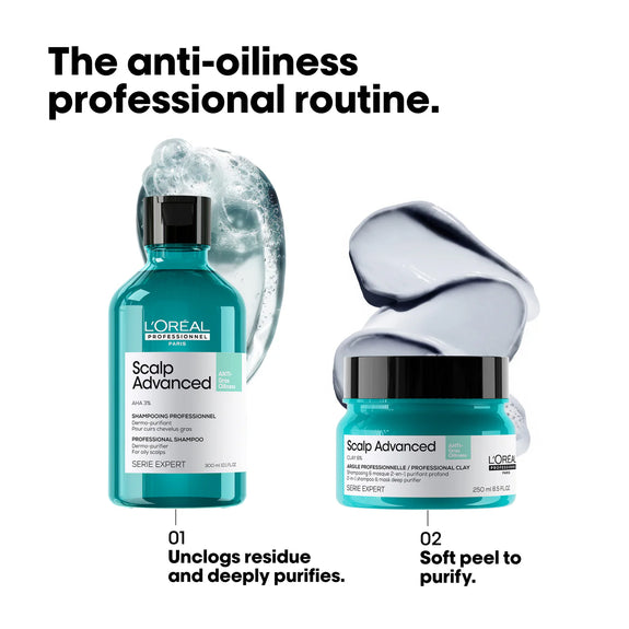 L'Oreal Professionnel Serie Expert Scalp Advanced Anti-Oiliness Dermo-Purifier Shampoo 500ML