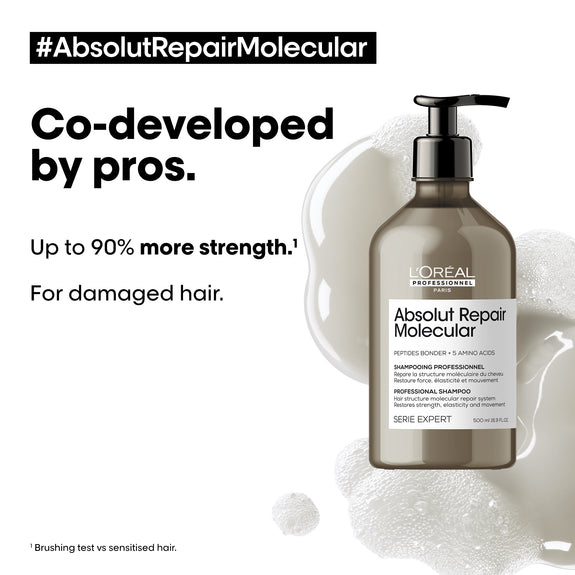 L'ORÉAL PROFESSIONNEL SERIE EXPERT  ABSOLUT REPAIR MOLECULAR SHAMPOO