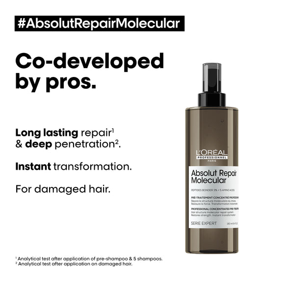 L'ORÉAL PROFESSIONNEL SERIE EXPERT    ABSOLUT REPAIR MOLECULAR PRE-TREATMENT 190ML