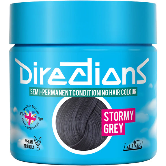 DIRECTIONS Stormy Grey Semi-permanent hair colour 100ml
