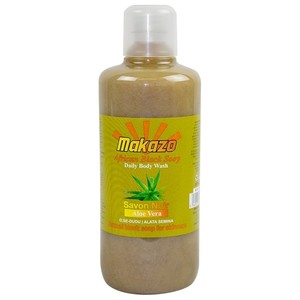 Makazo African Black Soap - Aloe Vera 977ML