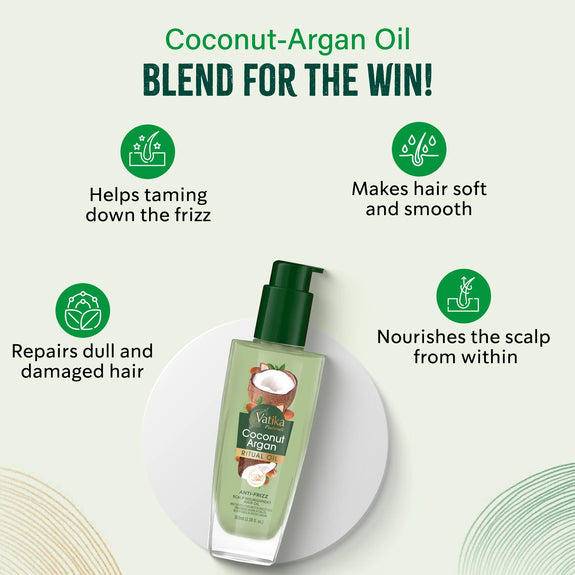 Vatika Naturals Coconut Argan Ritual Hair Oil 100ML