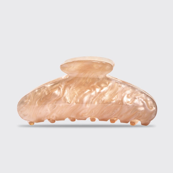 KITSCH Eco-Friendly Marble Claw Clip - Blonde