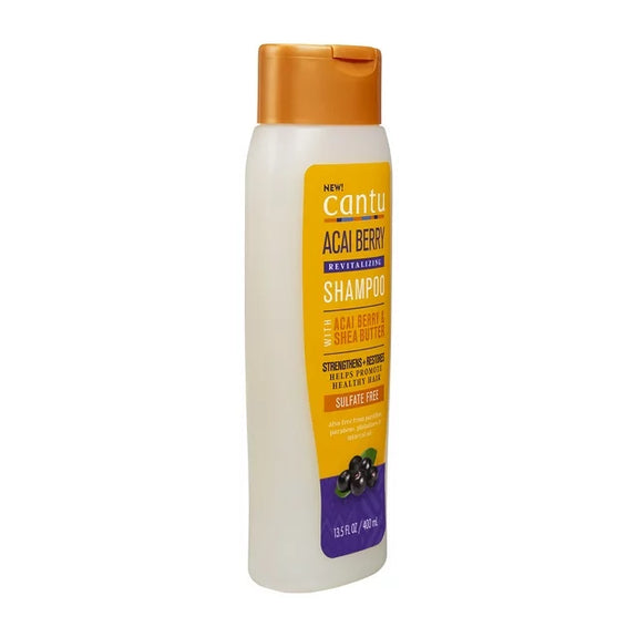 Cantu Revitalizing Shampoo with Acai Berry and Shea Butter, 13.5 fl oz.