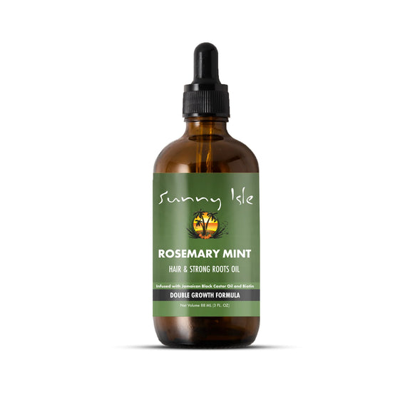 Sunny Isle Rosemary Mint Hair and Strong Roots Oil 3 OZ