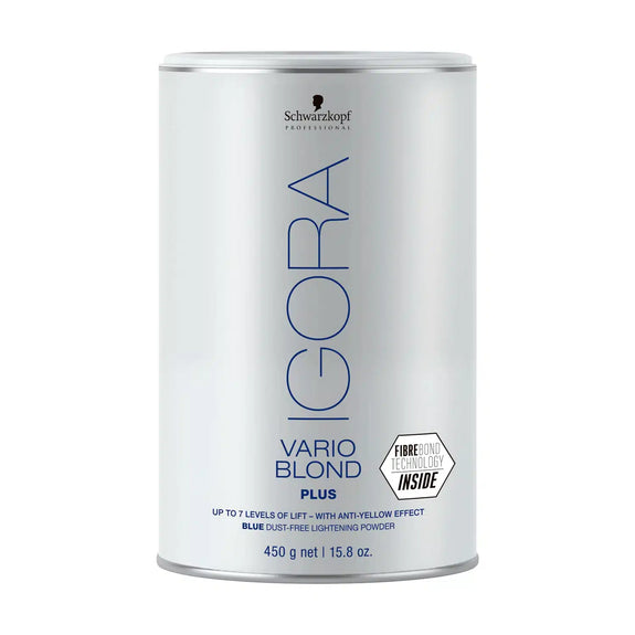 SCHWARZKOPF IGORA VARIO BLOND BLUE POWDER LIGHTENER PLUS 450G