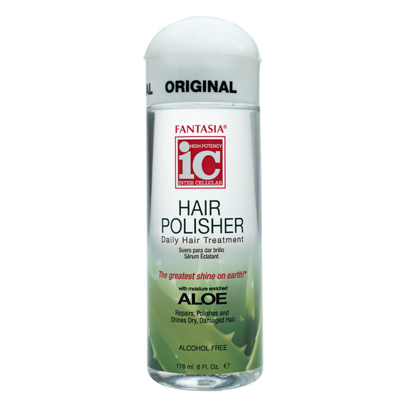 IC FANTASIA ALOE HAIR POLISHER SERUM  6 OZ.