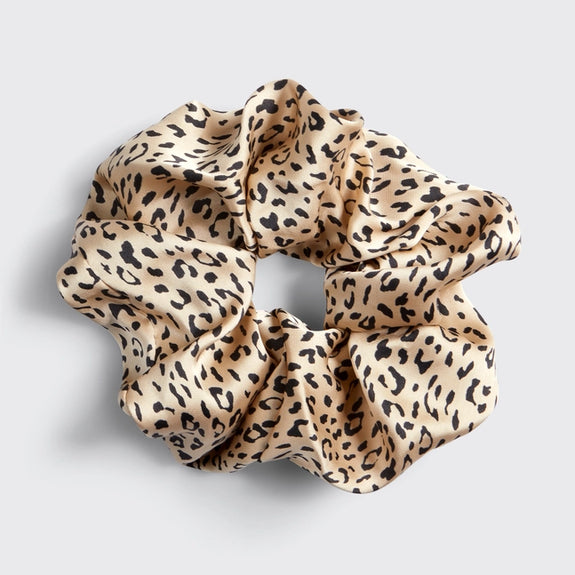 KITSCH Eco-Friendly Brunch Scrunchie - Leopard