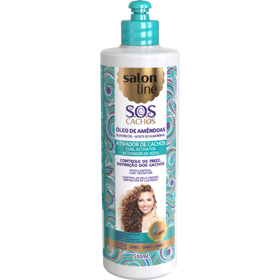 Salon Line SoS Curls  Almond Oil Light Curl Activator 500ml