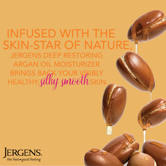 JERGENS Deep Restoring Argan Oil Moisturizer-496 ML