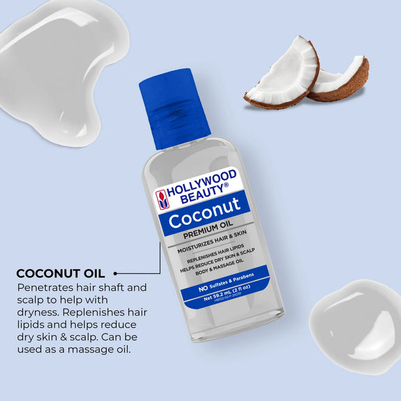 Hollywood Beauty Premium Coconut Oil 59.2ml