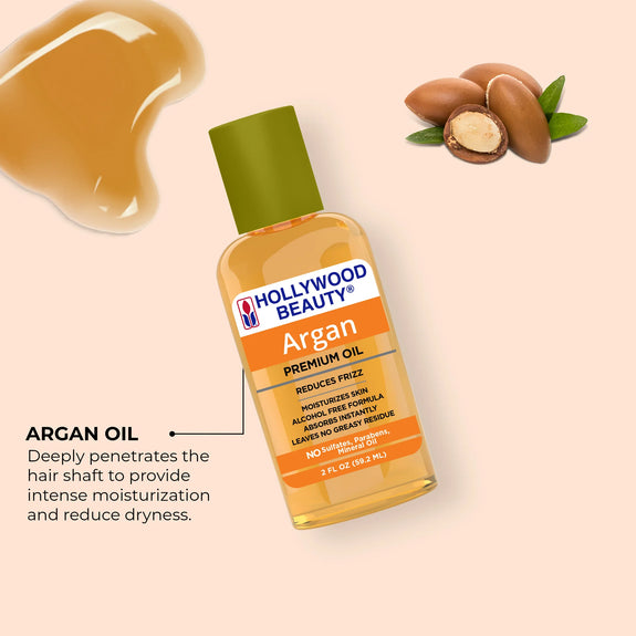 Hollywood Beauty Premium Argan Oil 59.2ml