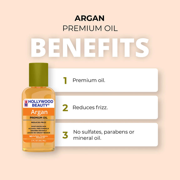Hollywood Beauty Premium Argan Oil 59.2ml
