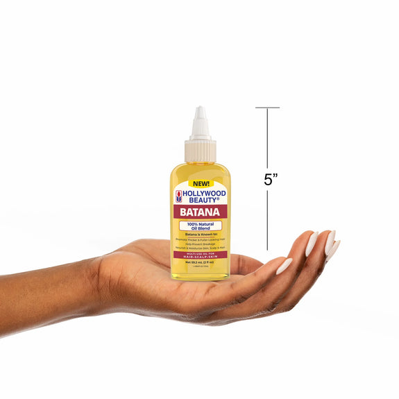HollyWood Beauty Batana 100% Natural Oil Blend For Hair, Scalp, Skin, And Nails 59.2ml /2oz