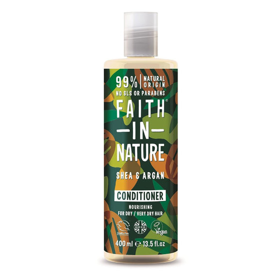 FAITH IN NATURE SHEA AND ARGAN CONDITIONER 400ml