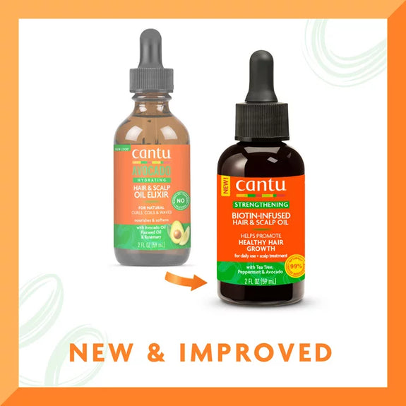 CANTU BIOTIN – INFUSED HAIR & SCALP OIL 59ML