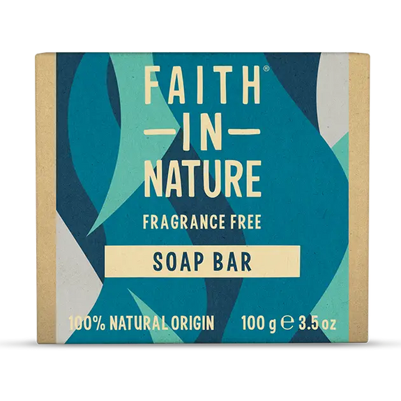 Faith In Nature Fragrance Free Soap Bar 100g/3 oz