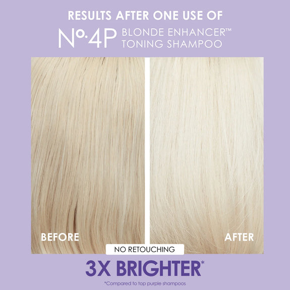 OLAPLEX Nº.4P BLONDE ENHANCER TONING SHAMPOO