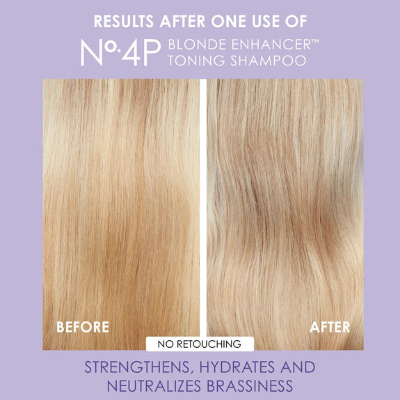 OLAPLEX NO.4P BLONDE HAIR HYDRATING AND BRIGHTENING PURPLE TONING SHAMPOO 1000ML