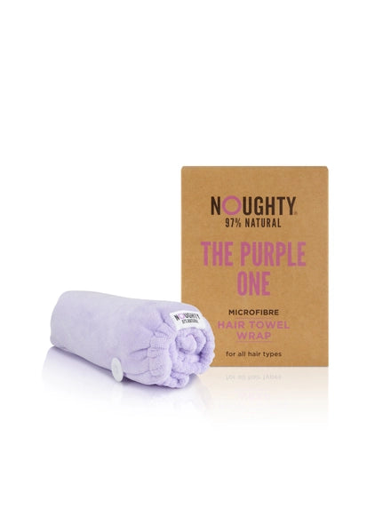 NOUGHTY Microfibre Hair Towel - the Purple One