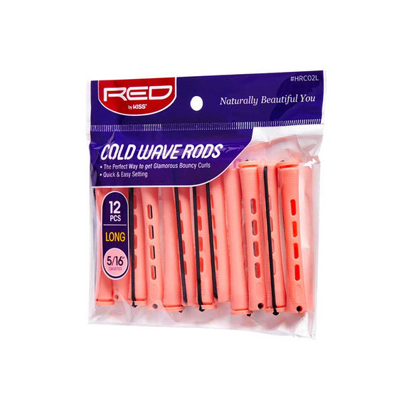 RED BY KISS Cold Wave Rods Long (12pcs)