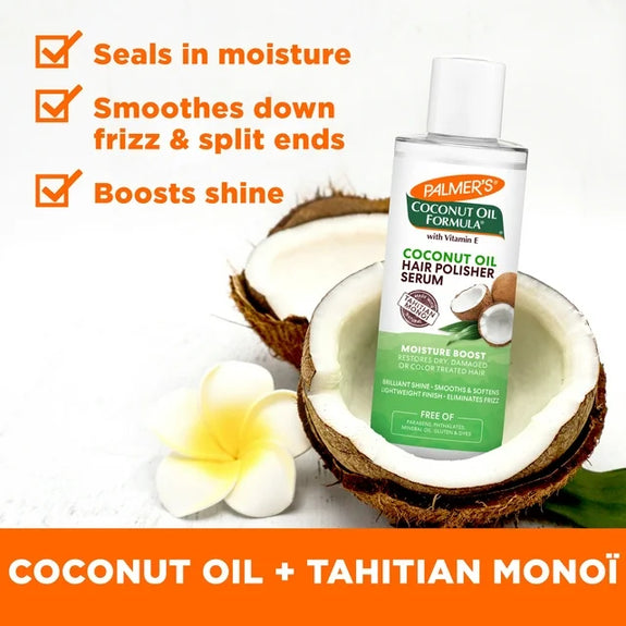 Palmer's Coconut Oil Formula Hair Polisher Serum, 6 fl. oz.