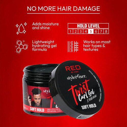 Red By Kiss Styler Fixer Twist Curl Gel