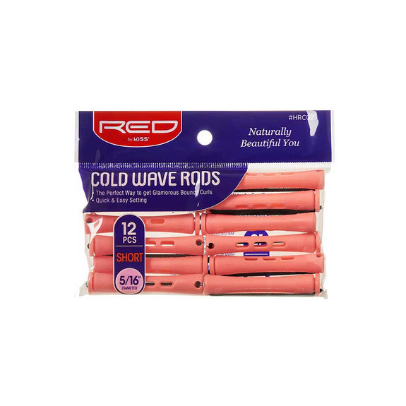 RED BY KISS Cold Wave Rods Short (12pcs)