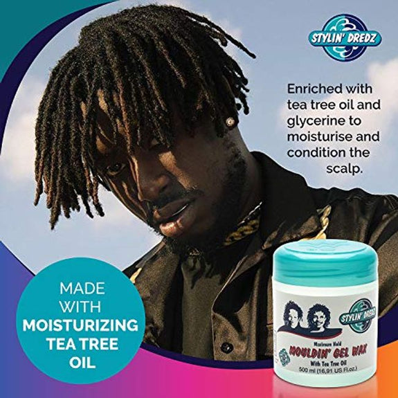 Stylin’ Dredz Mouldin’ Gel Wax 1 Liter