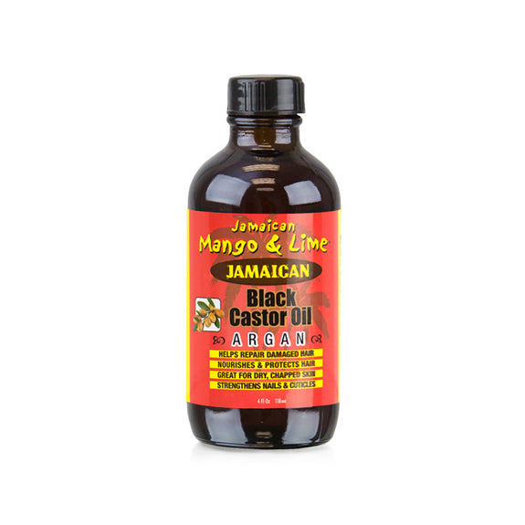 JAMAICAN MANGO & LIME Jamaican Black Castor Oil – Argan-118 ML