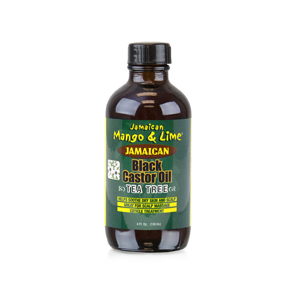 JAMAICAN MANGO & LIME Jamaican Black Castor Oil – Tea Tree-118 ML