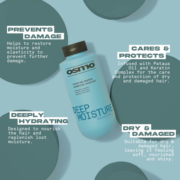 OSMO DEEP MOISTURE HYDRATING SHAMPOO