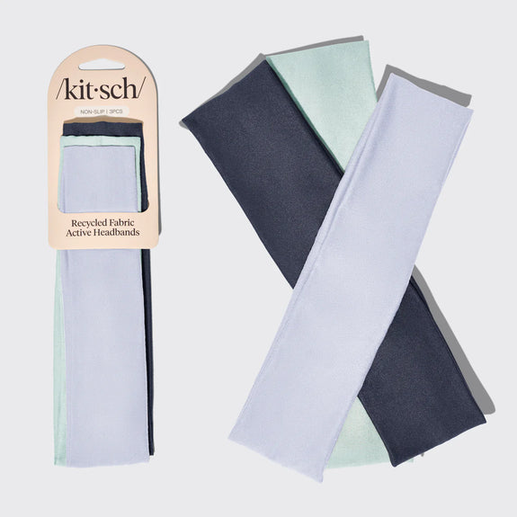 KITSCH Garden Bouquet Active Headbands 3pc Set