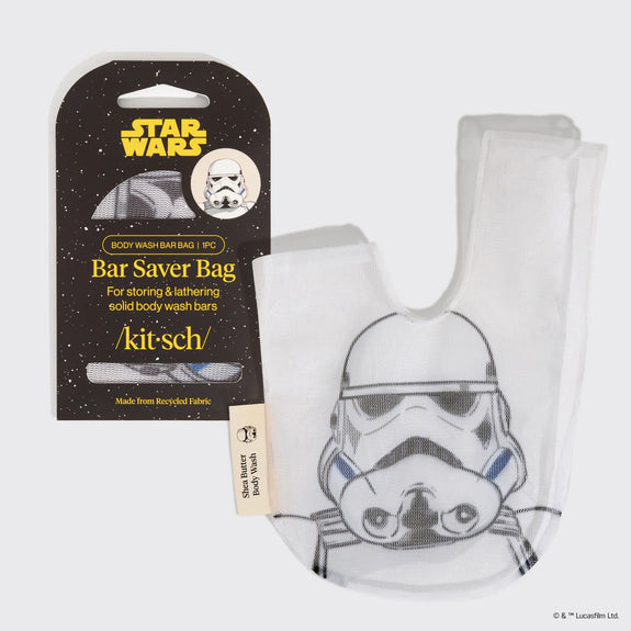 Kitsch Star Wars™ & Kitsch Body Bar Saver Bag - Stormtrooper
