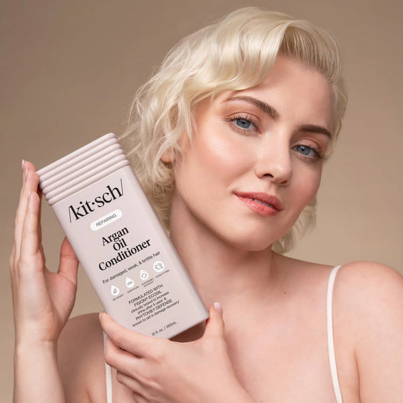 Kitsch Repairing Argan Oil Shampoo & Conditioner Combo