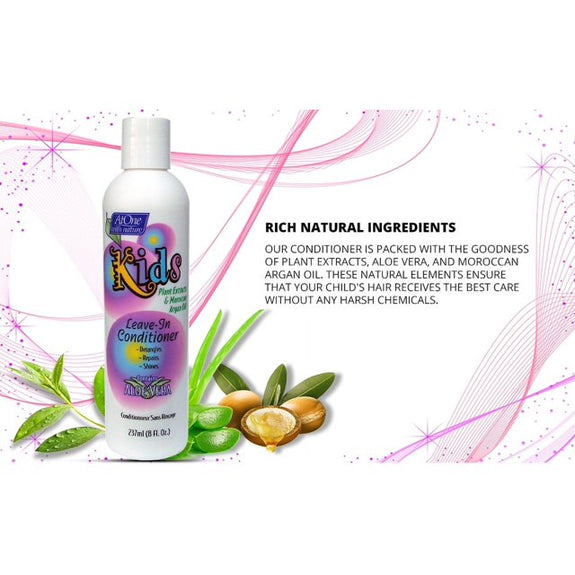 AtOne With Nature Kids Leave-In Conditioner 8 OZ