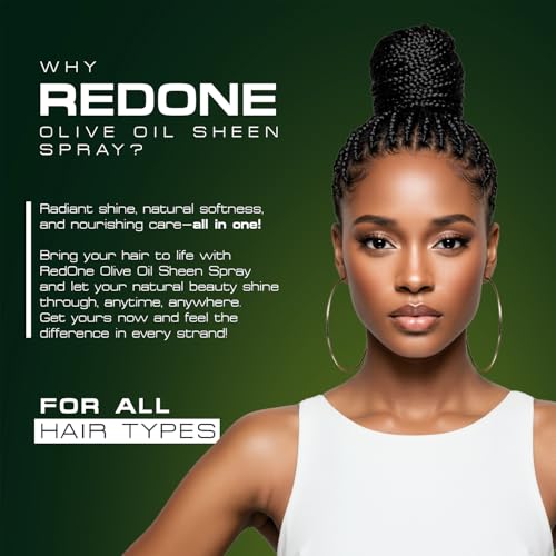 RedOne Nourishing Sheen Spray – Olive Oil & Coconut 500 ml