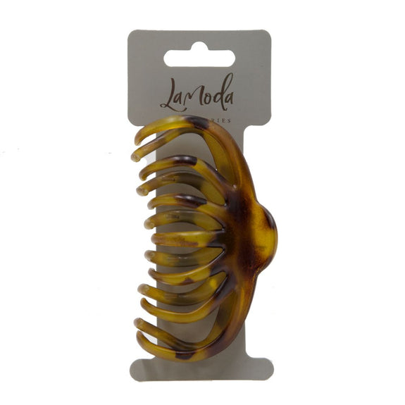 LA MODA TORTOISESHELL HAIR CLAMP