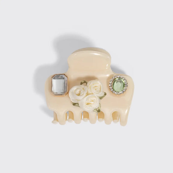 Kitsch pop Cloud Clip 7pc Set Vintage - Pearlized Cream