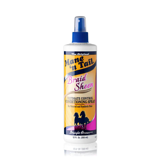 MANE N TAIL BRAID SHEEN CONTROL SPRAY 12oz