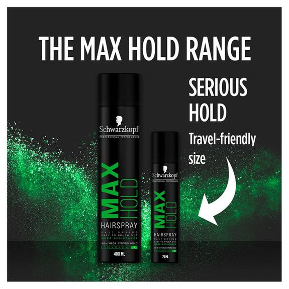 SCHWARZKOPF STYLING | STYLING Max Hold Hairspray 400ml