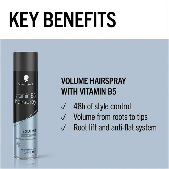 SCHWARZKOPF STYLING | STYLING Full Hair 5 Volume Hairspray 400ml